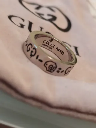 Anillo Gucci Plata 925