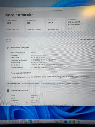 PC Gaming i5 12400f GTX 1660 Ti