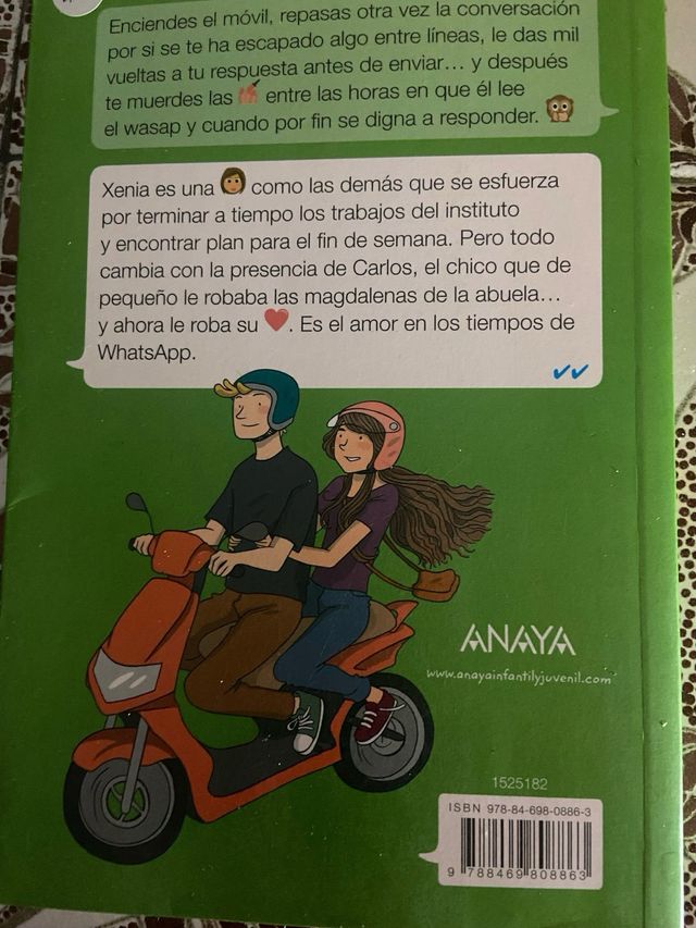 Libro Xenia, tienes un wasap