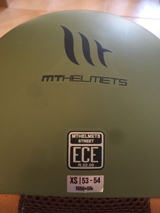 Casco moto Jet talla XS