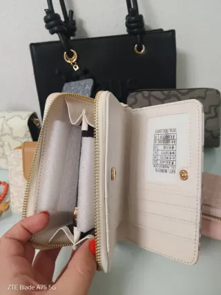 Cartera Tous Rosa y Negra