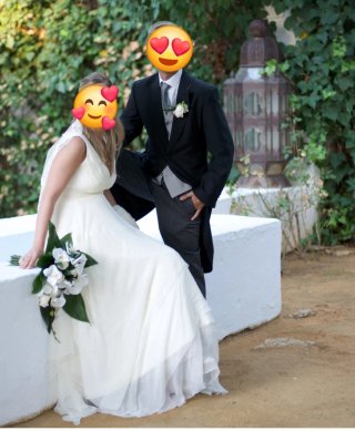 Vestido de Novia Seda