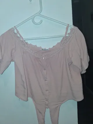 Camisa rosa Jennifer talla S