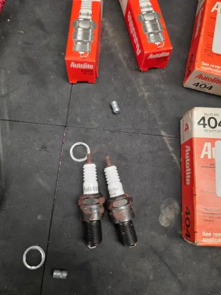 Autolite 404 Bujías Clásicas 4 Cajas (16ud)