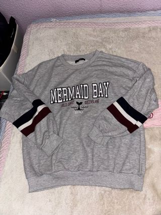 Sudadera Gris Mermaid Bay