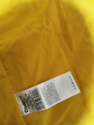 Abrigo Desigual Amarillo