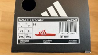 Chanclas Adidas Rojas Talla 43