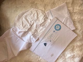 Juego Sábanas Cuna 3 Piezas Oso Azul