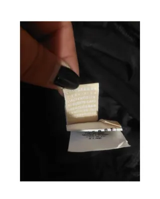 Vestido Galliano Negro Talla XS