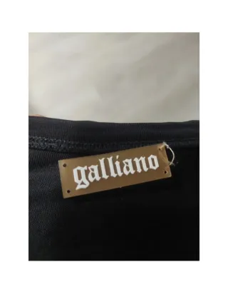 Vestido Galliano Negro Talla XS