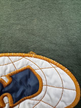 Felpa Wu Wear Vintage Logo Ricamato