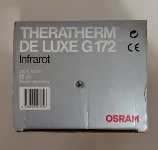 Lámpara infrarrojos Osram G 172