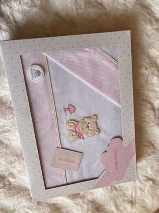 Juego sábanas cuna 3 piezas oso