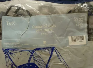 Funda Protectora Silla de Paseo Transparente