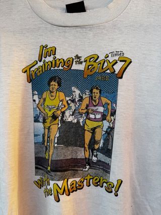 Camiseta Vintage Bix 7 Screen Stars USA 1988