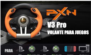 Volante PXN para videojuegos