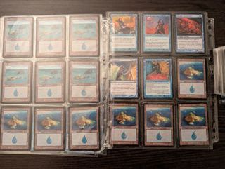 Lotto carte Magic The Gathering Blu