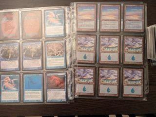 Lotto carte Magic The Gathering Blu