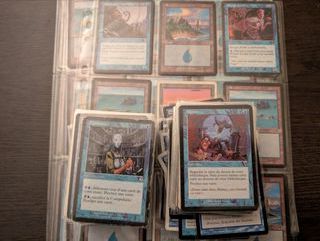 Lotto carte Magic The Gathering Blu