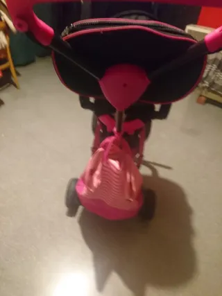 Triciclo infantil rosa