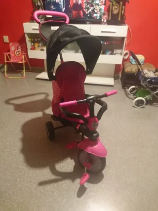 Triciclo infantil rosa