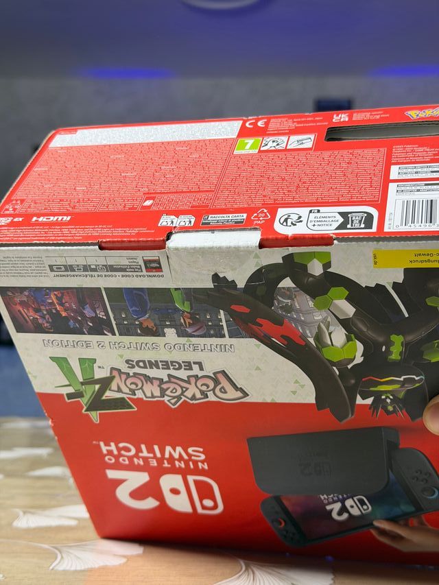 PRECINTADA | Nintendo Switch 2 + Pokémon ZA