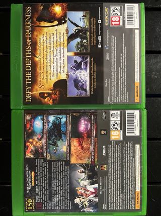 Juegos Xbox One 25€/unidad