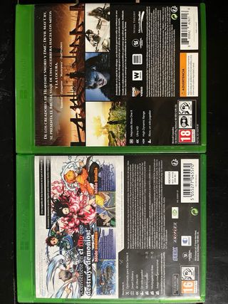 Juegos Xbox One 25€/unidad