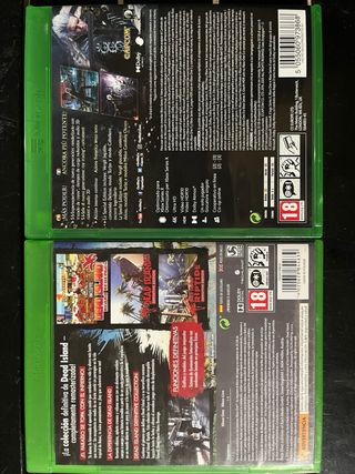 Juegos Xbox One 25€/unidad