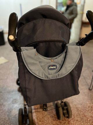 Trío Chicco Silla + Capazo + Grupo 0