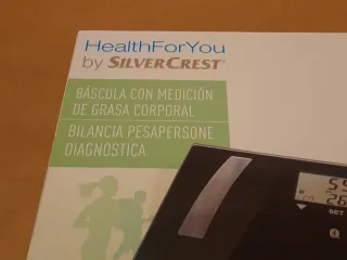 Báscula Silvercrest HealthForYou.