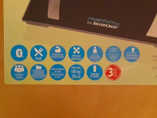 Báscula Silvercrest HealthForYou.