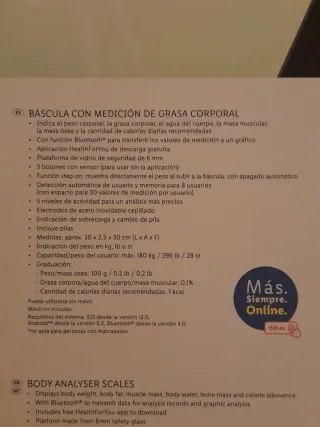 Báscula Silvercrest HealthForYou.