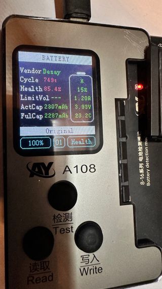 Batteria iPhone X - 85%. Originale Apple 