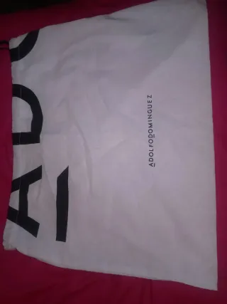 Bolso Adolfo Dominguez Beige y Marrón Nuevo