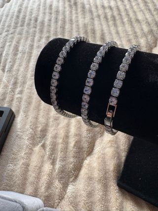Pulseras de diamantes