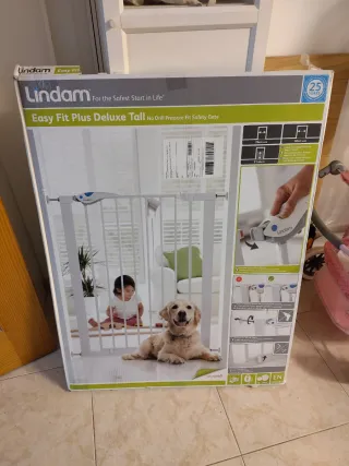 Barrera de seguridad Lindam Easy Fit Plus