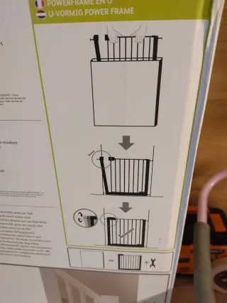 Barrera de seguridad Lindam Easy Fit Plus