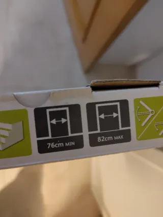 Barrera de seguridad Lindam Easy Fit Plus