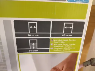 Barrera de seguridad Lindam Easy Fit Plus