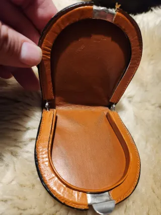 Monedero Loewe Piel Marrón