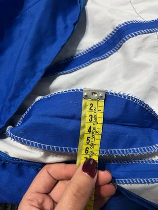 Traje Flamenca Azul y Rosa