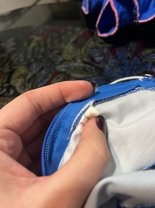 Traje Flamenca Azul y Rosa