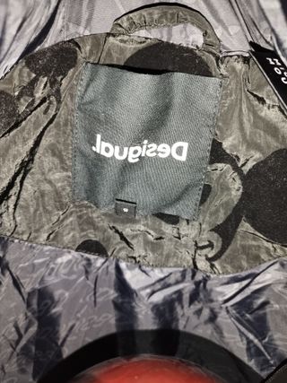 Chaqueta Desigual Mickey Mouse Negra Talla M