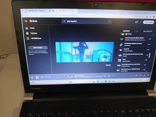 Portátil Toshiba Intel i7 Negro