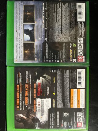 Juegos Xbox One 25€/unidad