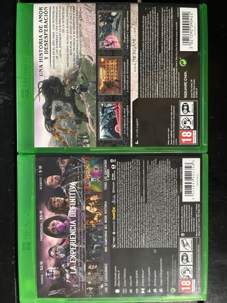 Juegos Xbox One 25€/unidad