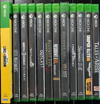 Juegos Xbox One 25€/unidad