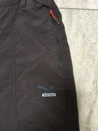 Pantaloni Salewa Nero/Grigio taglia L nuovi