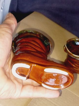 Botas Cerâmica - formato de Bota das Sete Léguas